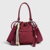A1O Women's Drawstring Bucket Bag Casual Crossbody Handbag 0.1