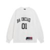 ba1nnnnaga Personality Letter‑Print Long‑Sleeve T‑Shirt 0.1