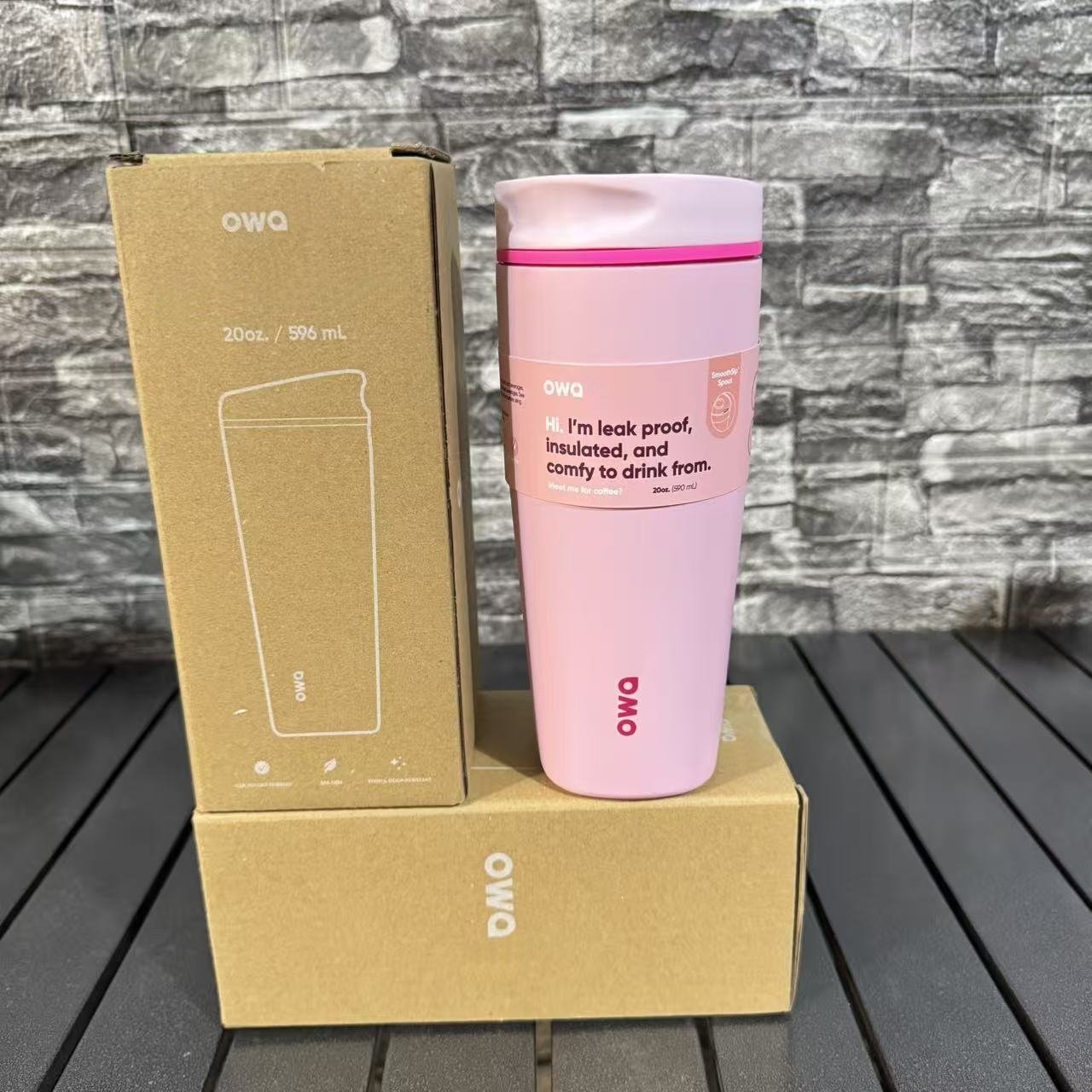 1.咖啡杯 粉色 20oz 】
