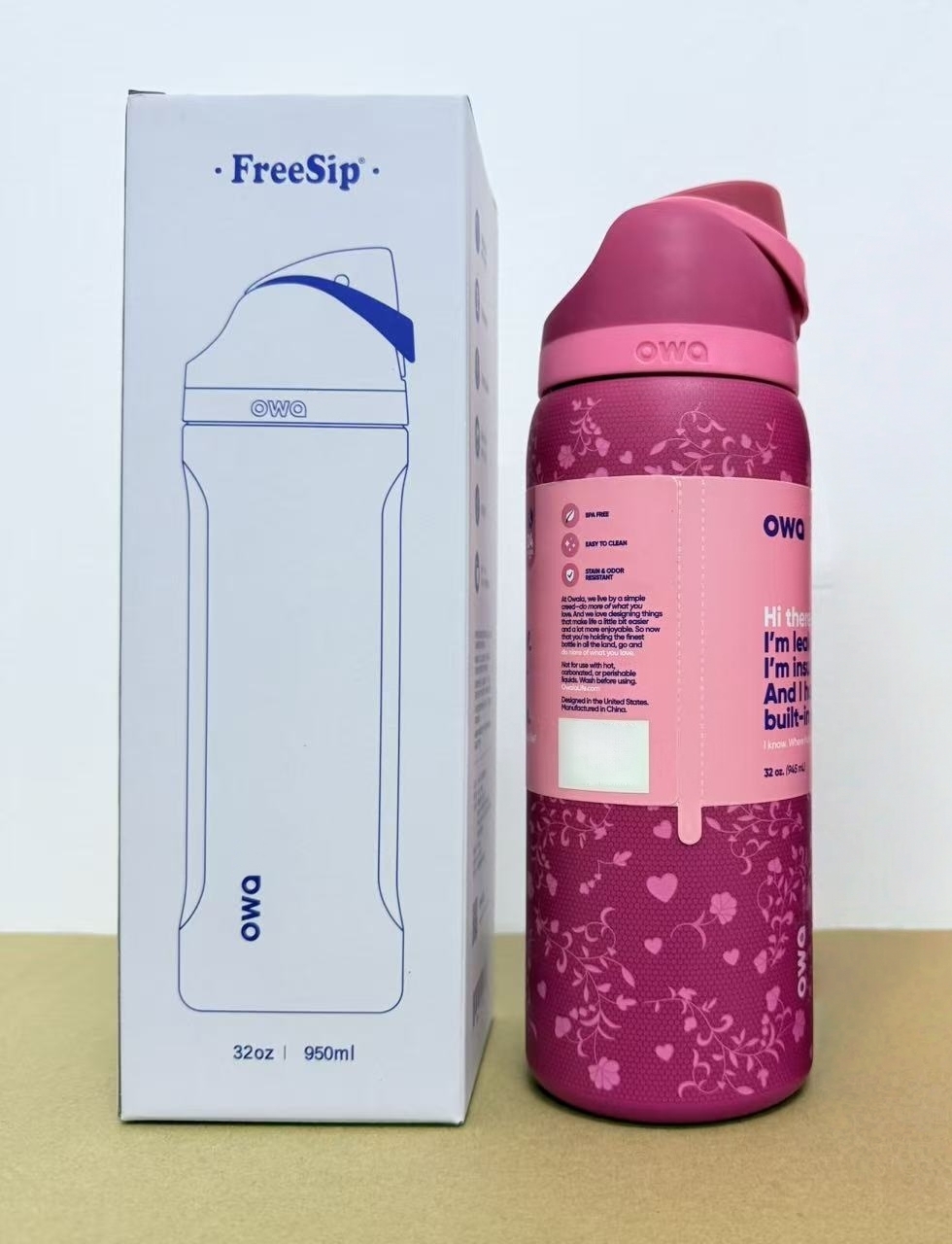 1.红色碎花 24 32oz 】 1.红色碎花 24 32oz 】