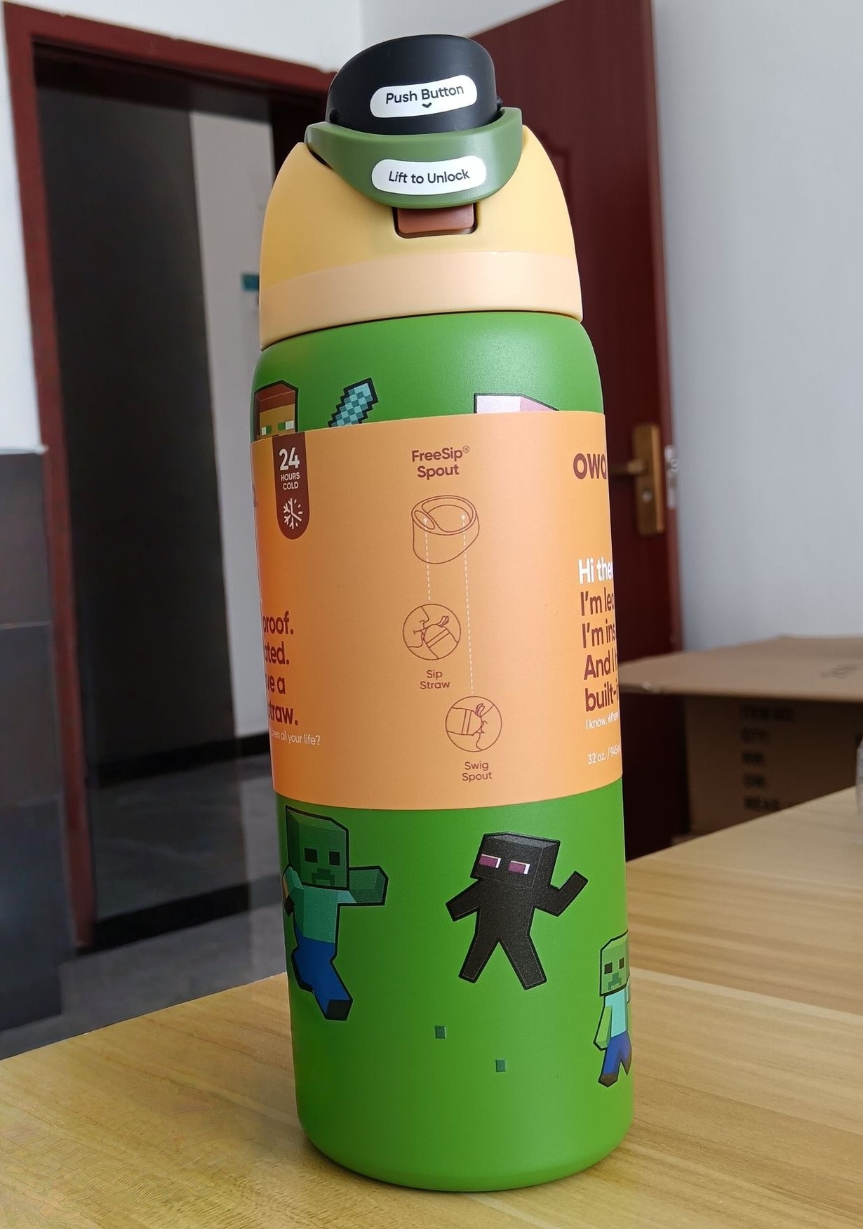 1.绿色机器人 24 32oz 】 1.绿色机器人 24 32oz 】