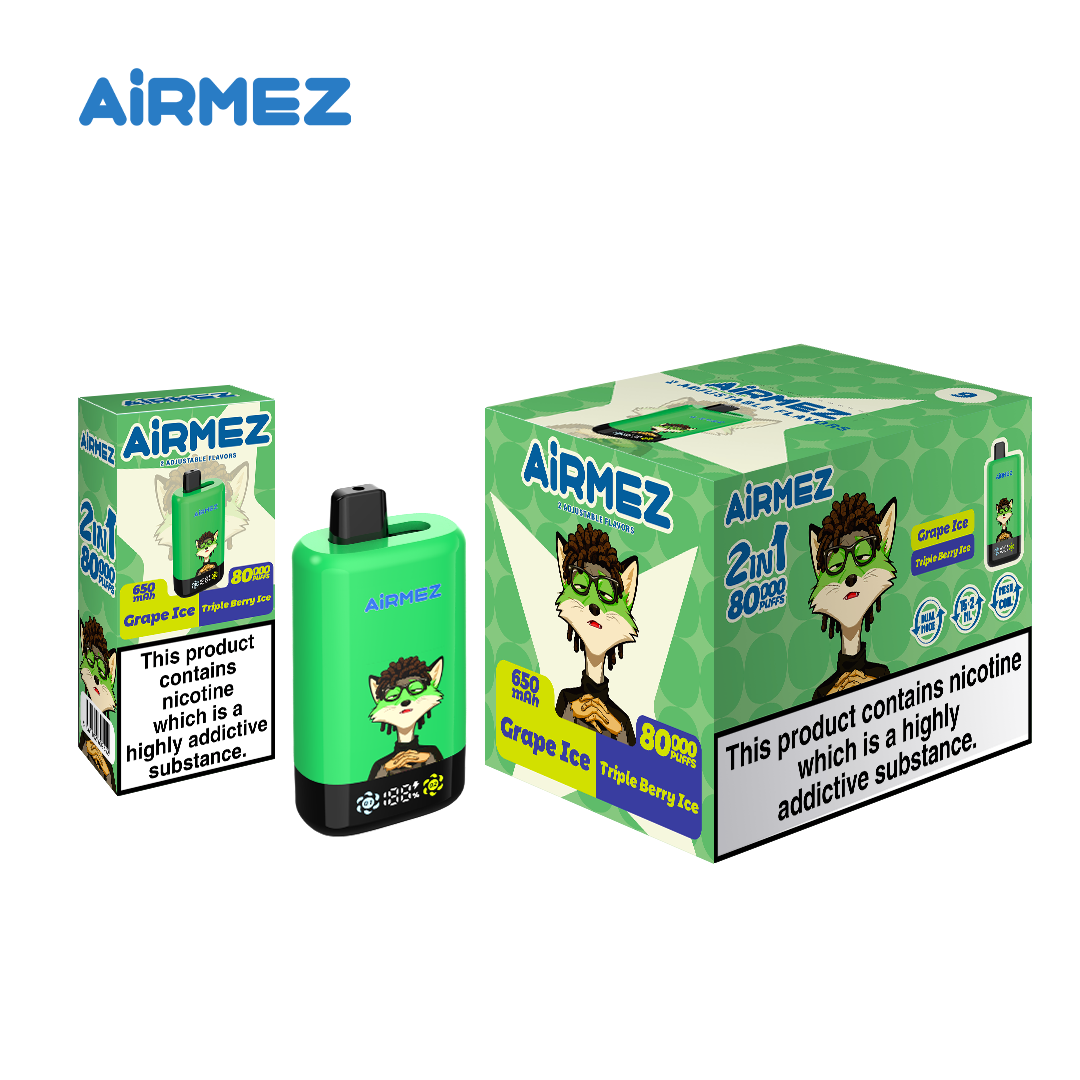 airmez 2in1 grape ice & triple berry ice airmez 2in1 grape ice & triple berry ice